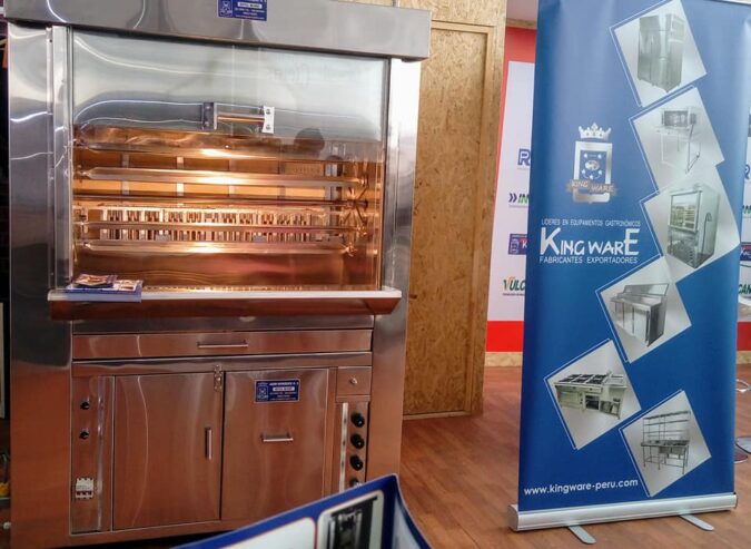 HORNO PARA POLLOS BRASA ” MODELO EXCLUSIVO “