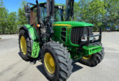 Tractor John Deere 6530 con cargador