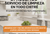 ¡Tu Casa Limpia HOY! – Servicio de Limpieza Rápido en Chitré 🧼✨