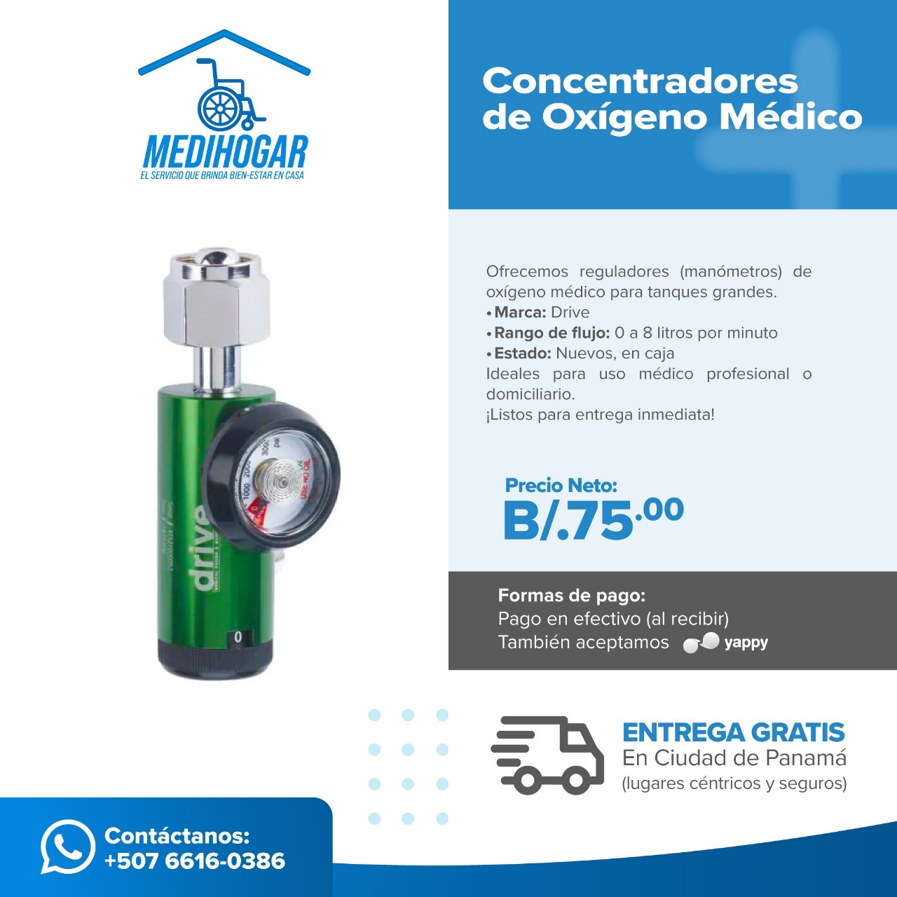 REGULADORES PARA TANQUES DE OXIGENO GRSNDE, NUEVOS EN SU CAJA