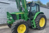 Tractor John Deere 6430 con cargador