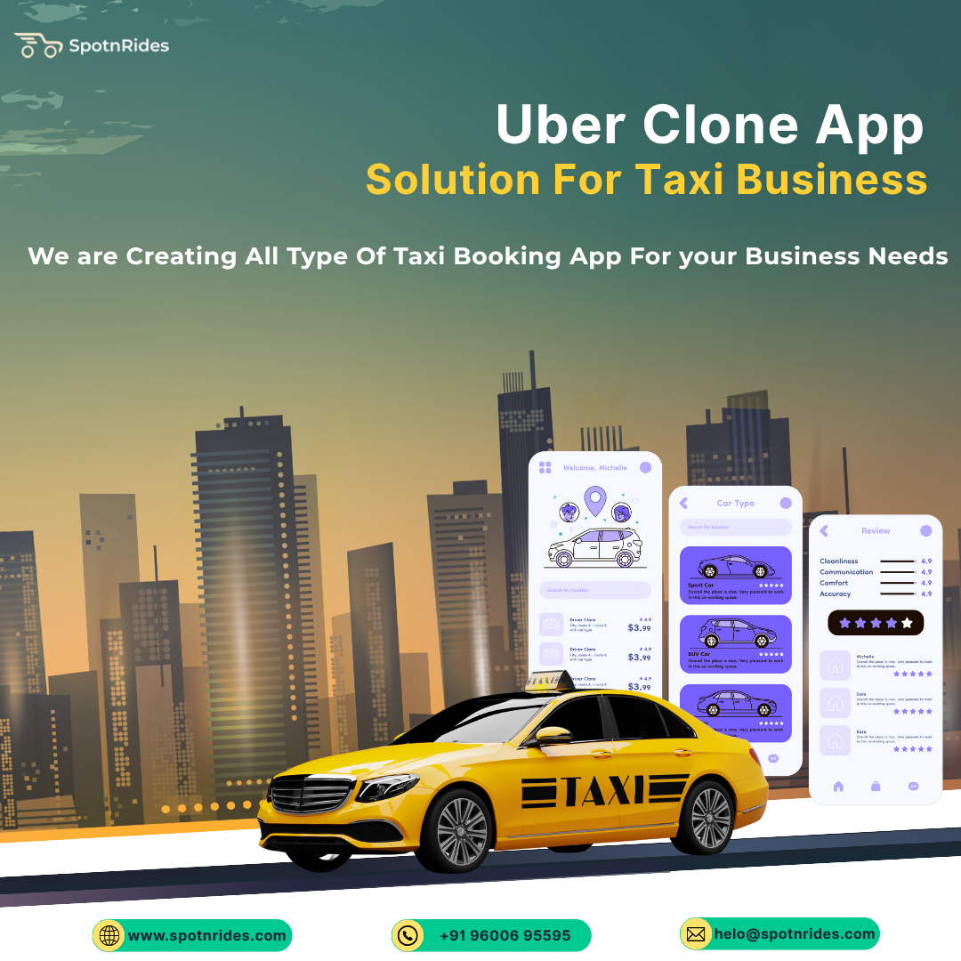 Boost Your Ride-Hailing Business with Our Uber Clone Solution