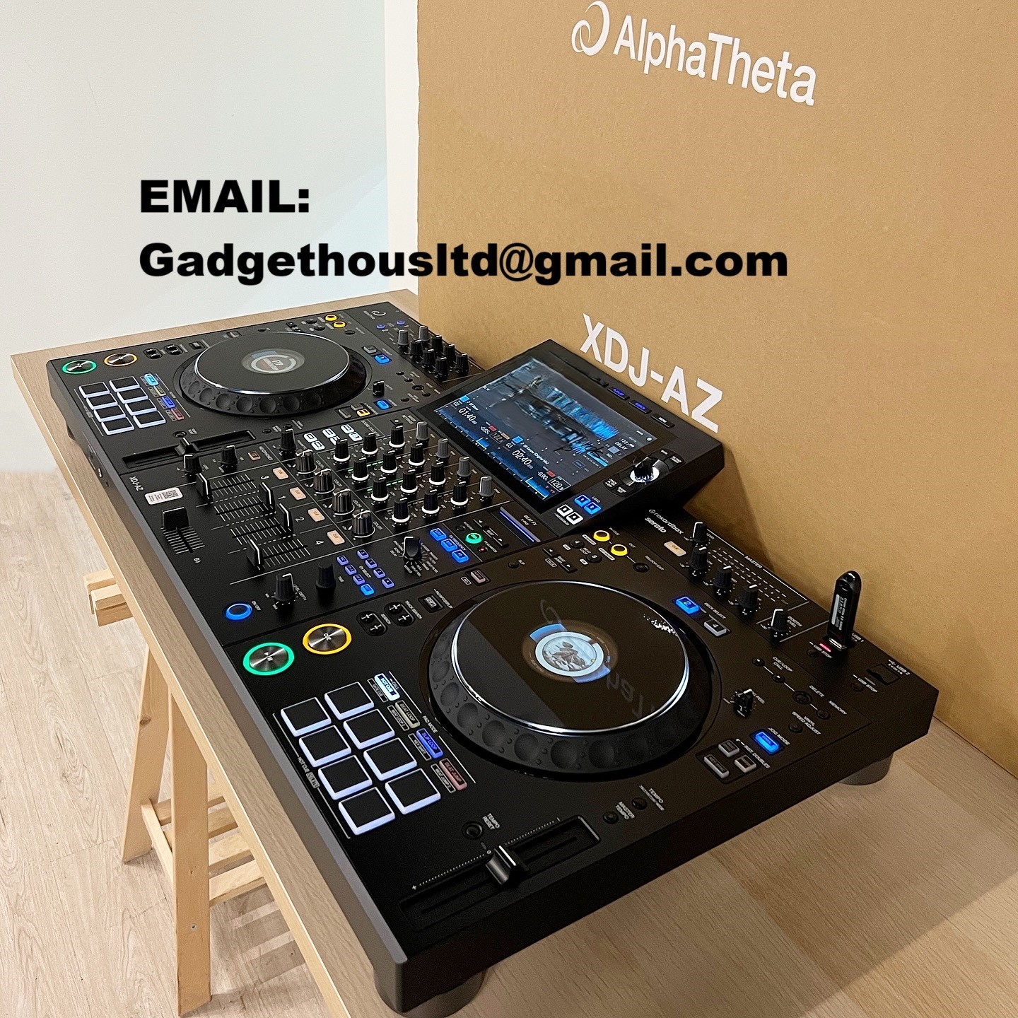 AlphaTheta XDJ-AZ, AlphaTheta OMNIS-DUO, Pioneer DJ OPUS-QUAD, Pioneer DJ XDJ-RX3, Pioneer XDJ-XZ, Pioneer DJ DDJ-FLX10, AlphaTheta DDJ-GRV6, Pioneer DDJ-1000, Pioneer DDJ-1000SRT, Pioneer DJ DDJ-REV7,  AlphaTheta  CDJ-3000X, AlphaTheta Euphonia,  Pioneer CDJ-3000, Pioneer DJ DJM-A9,  Pioneer CDJ-2000NXS2, Pioneer DJM-900NXS2, Pioneer DJ DJM-V10-LF , Pioneer DJ DJM-S11, Pioneer  CDJ-TOUR1 , Pioneer DJM-TOUR1 ,  Denon DJ Prime 4+ , Allen & Heath Xone:96, PLAYdifferently MODEL 1  , Rane Four