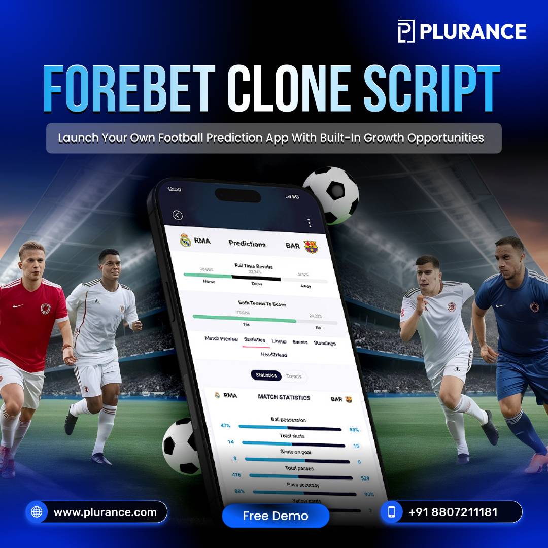 Forebet Clone Script – Launch a Smart Football Prediction App in 5 days