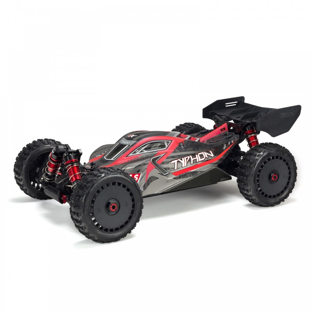 Arrma 1/8 TYPHON 6S 4X4 RTR Brushless Buggy, Black (MEGATRONTOYS)