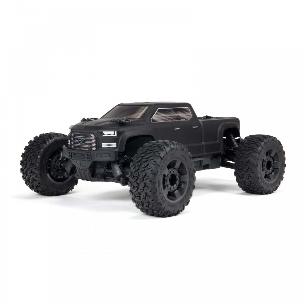 Arrma Big Rock 4X4 V3 3S BLX 1/10 RTR Brushless Monster Truck (Black) w/Spektrum SLT3 2.4GHz Radio (MEGATRONTOYS)