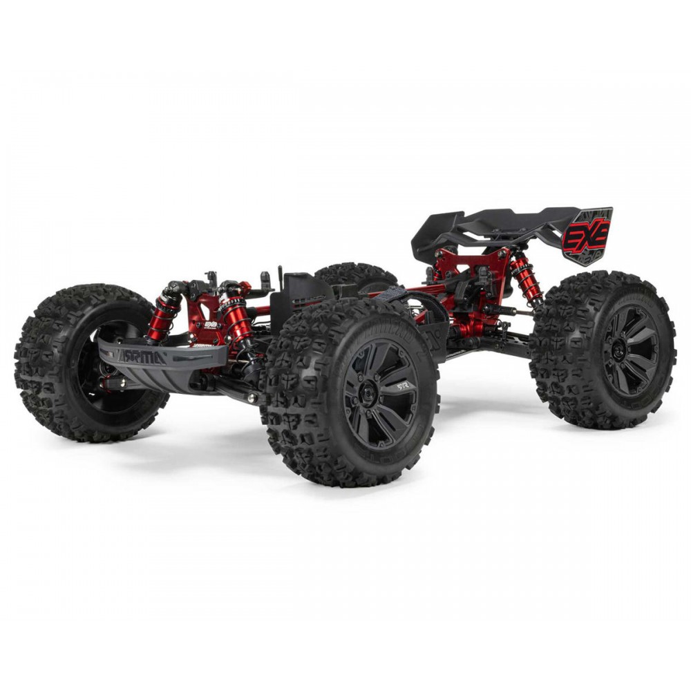 Arrma Kraton 6S EXB BLX RTR 1/8 4WD Brushless Speed Truck (Black) (V6) w/SLT3 2.4GHz Radio (MEGATRONTOYS)