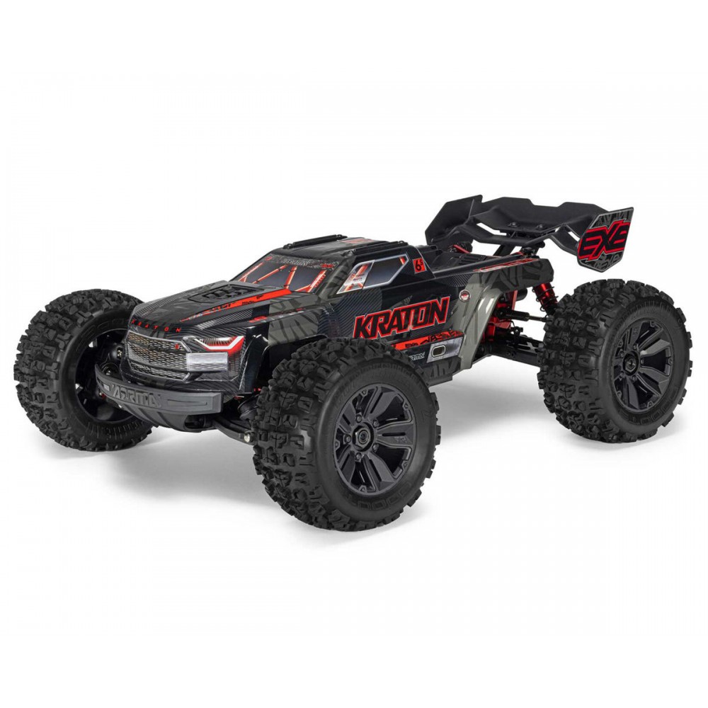 Arrma Kraton 6S EXB BLX RTR 1/8 4WD Brushless Speed Truck (Black) (V6) w/SLT3 2.4GHz Radio (MEGATRONTOYS)