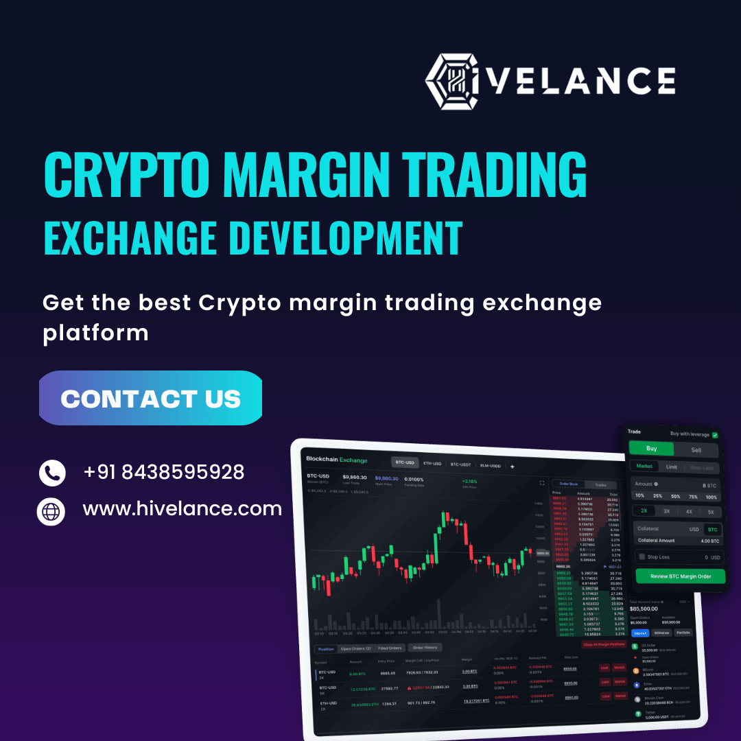 Crypto Margin Trading Exchange Development – Hivelance