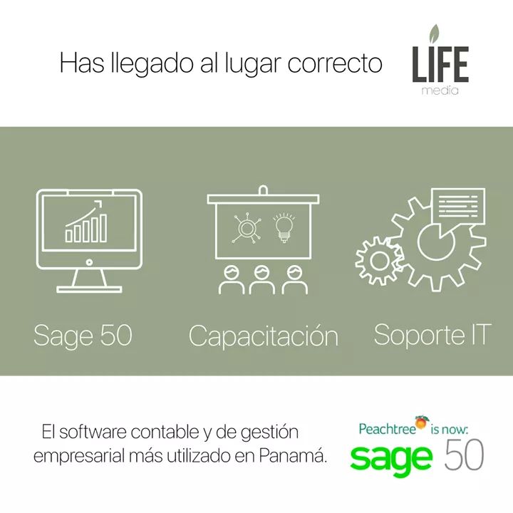 Sage 50 Peachtree | Soporte Completo y Consultoría | LICENCIA PERPETUA