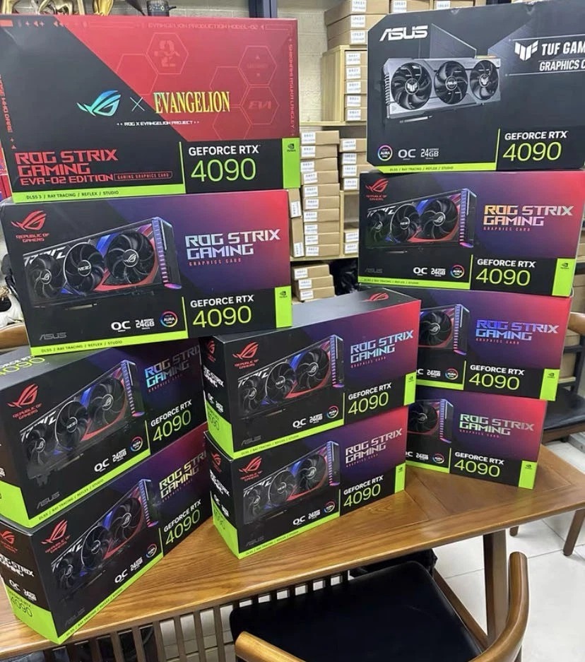 GeForce RTX 5090, RTX 5080, RTX 5070 Ti, RTX 5070, RTX 4090, RTX 4080 Super, RTX 4080, RTX 4070 Ti Super, RTX 4070 Ti, RTX 4070 Super Graphics Cards