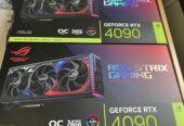 GeForce RTX 5090, RTX 5080, RTX 5070 Ti, RTX 5070, RTX 4090, RTX 4080 Super, RTX 4080, RTX 4070 Ti Super, RTX 4070 Ti, RTX 4070 Super Graphics Cards