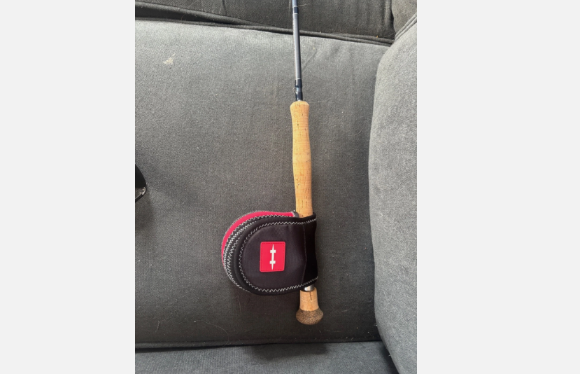 TFO Legacy Flyrod 13’6″ 8 weight with a Finatic 9 plus Reel for Fishing