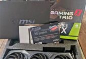 Productos originales y nuevos: GEFORCE RTX 3060 TI GAMING X TRIO / GEFORCE RTX 3090 / GEFORCE RTX 3060