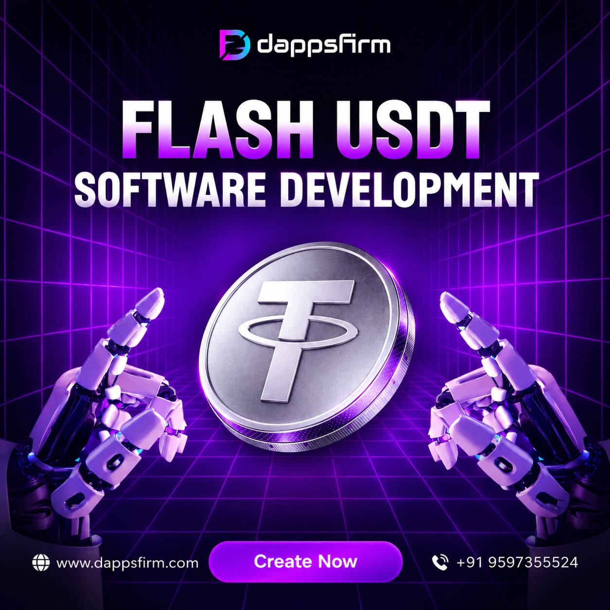 Custom Flash USDT Software Development | Full Source Code & Smart Contract Rights