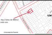 Venta de 2 lotes en El Cangrejo… ZM7.