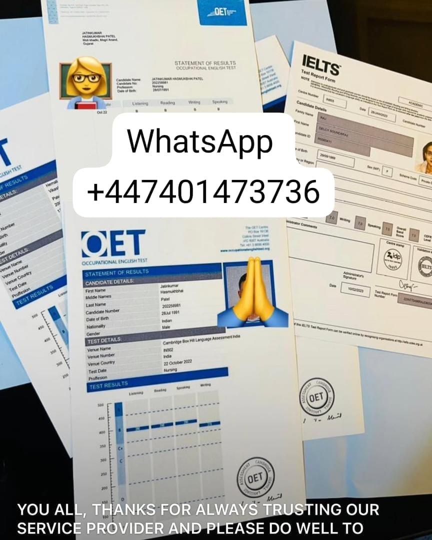 Get Passport, IELTS, TOEFL, PTE,GEOTHE,OET,NCLEX