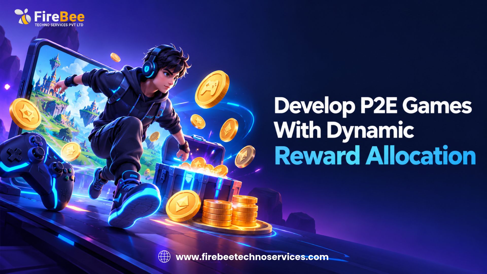 Develop P2E Games With Dynamic Reward Allocation