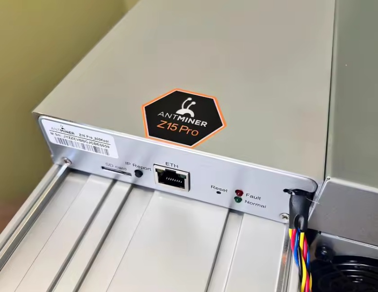 Minero Zcash Z15 Pro En stock: 2999 USD